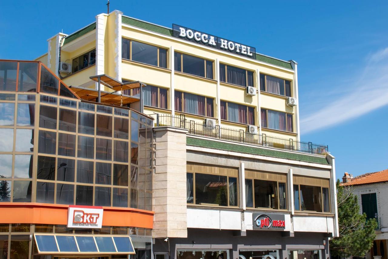 Bocca Hotel Korce Bagian luar foto