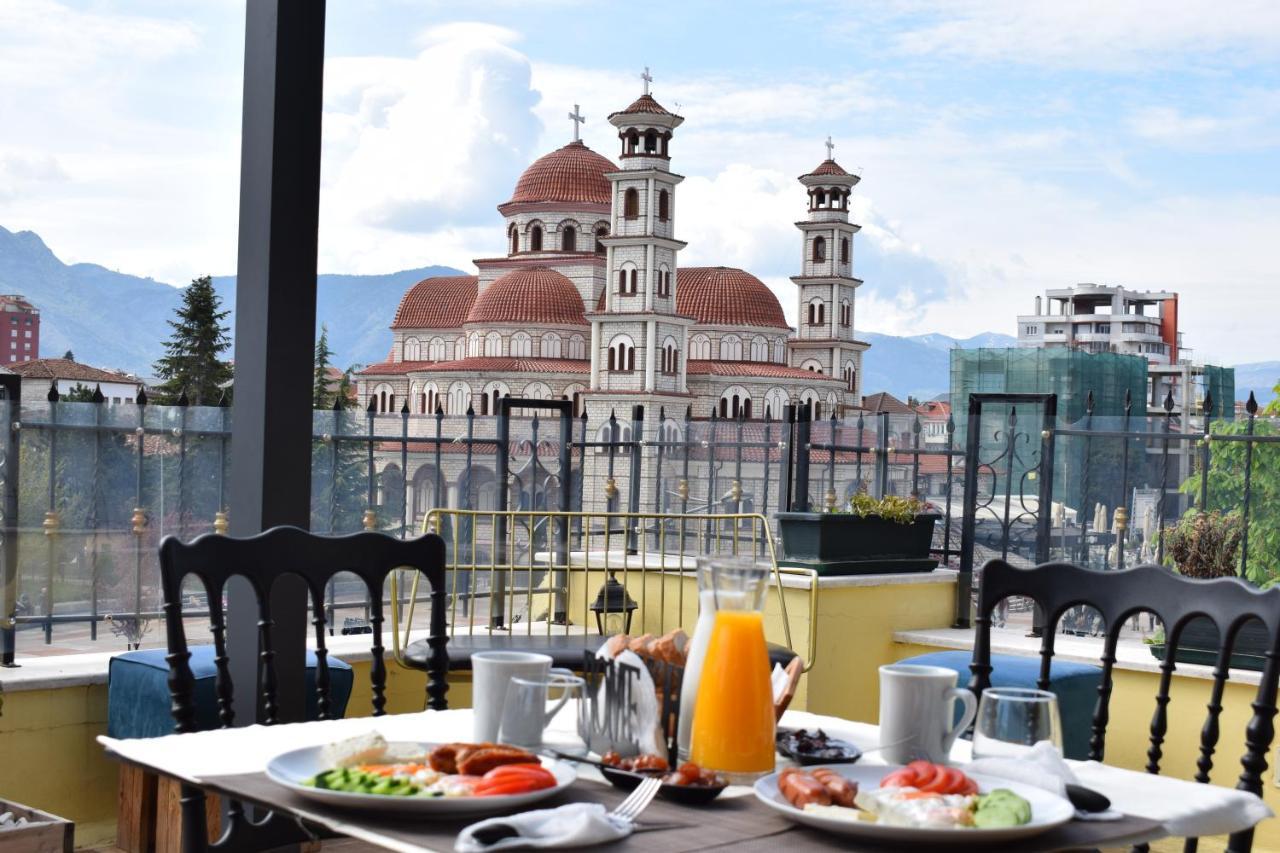 Bocca Hotel Korce Bagian luar foto